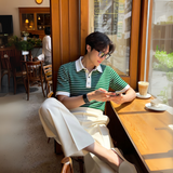 カラーボーダーニット(2COLOR)CT1143