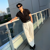 ハーフジップサマーニット(2COLOR)CT1139