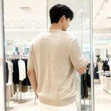 ハーフケーブルニット(2COLOR)CT1147