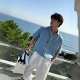 ハーフデニムシャツCT1134