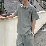 タックポロシャツセットアップ(2COLOR)CS1041