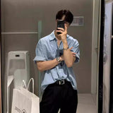 5分丈デニムシャツ(2COLOR)CT1083