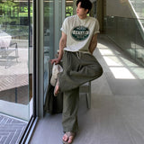 ドレープストレートパンツCB1064