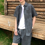 ハーフシャツセットアップ(2COLOR)CS1035