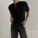 ハーフボタンケーブルニット(2COLOR)CT1074