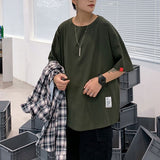 タグデザインベーシックTシャツ(4COLOR)CT1042