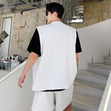 ワッフル地風ベストセットアップ(2COLOR)CS1010