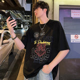 グラフィック刺繍Tシャツ(2COLOR)CT1119