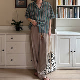 ストライプキューバシャツCT1126