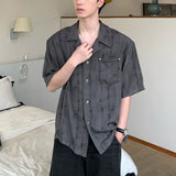 シアーペイントラペルシャツ(2COLOR)CT1146