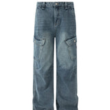 ワイドポケットデニムパンツCB1067