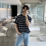 ウェーブボーダーニット(2COLOR)CT1067