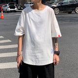 タグデザインベーシックTシャツ(4COLOR)CT1042