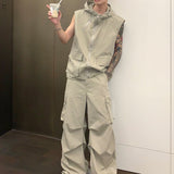 ノースリーブワークセットアップCS1040