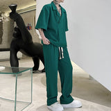 襟付きジャケット風セットアップ(3COLOR)CT1009