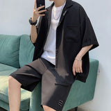 シャツジャケットセットアップ(2COLOR)CS1028