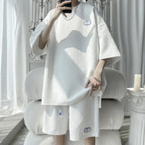 ワッフル地風リラクシーセットアップ(3COLOR)CS1013