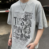 フェイスグラフィックTシャツ(3COLOR)CT1125