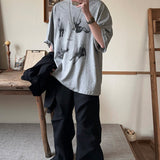 モノトーングラフィックTシャツ(3COLOR)CT1121