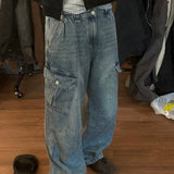 ワイドポケットデニムパンツCB1067