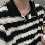 ボーダーポロシャツCT1120