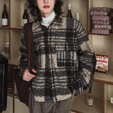 チェックウールジャケットCJ1062