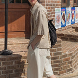 ストライプユニフォームシャツ(2COLOR)CT1131