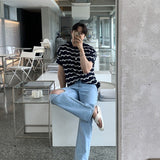 ウェーブボーダーニット(2COLOR)CT1067