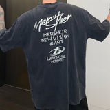 バックプリントストリートTシャツ(2COLOR)CT1076