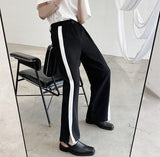 ライン入りスリットストレートパンツ(2COLOR)CB1046