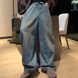 レザーポケットデニムパンツCB1077