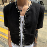 パールステッチVカットジャケットCJ1045