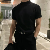 ボトルネック半袖ニット(2COLOR)CT1073