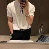 ベーシック半袖リブニット(4COLOR)CT1080