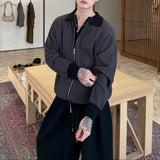 ストライプフルジップニット(3COLOR)CT1165