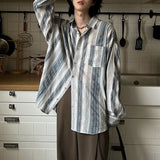 レイジーストライプシャツCT1164