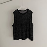 ノースリーブメッシュニット(2COLOR)CT1068