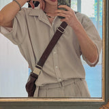 タックシャツセットアップ(2COLOR)CS1037