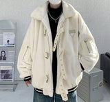 フロントバックルボアコート(2COLOR)CJ1025