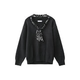 スカーフネックニット(2COLOR)CT1207