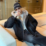 ポイントファーカジュアルコート(2COLOR)CJ1066