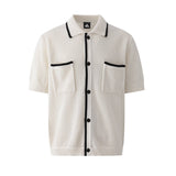 モノトーンニットシャツCT1129