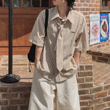 ストライプユニフォームシャツ(2COLOR)CT1131