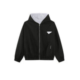 リバーシブルフーディストライプジャケット(2COLOR )CJ1039