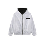 リバーシブルフーディストライプジャケット(2COLOR )CJ1039