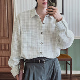 オールドマネーチェックシャツ(2COLOR)CT1157