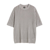 ラウンドネックサマーニット(2COLOR)CT1055