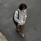 レイジーストライプシャツCT1164