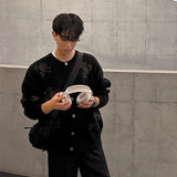 ジャカードフラワーカーディガンCT1202