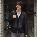 メッシュニットカーディガン(2COLOR)CT1259